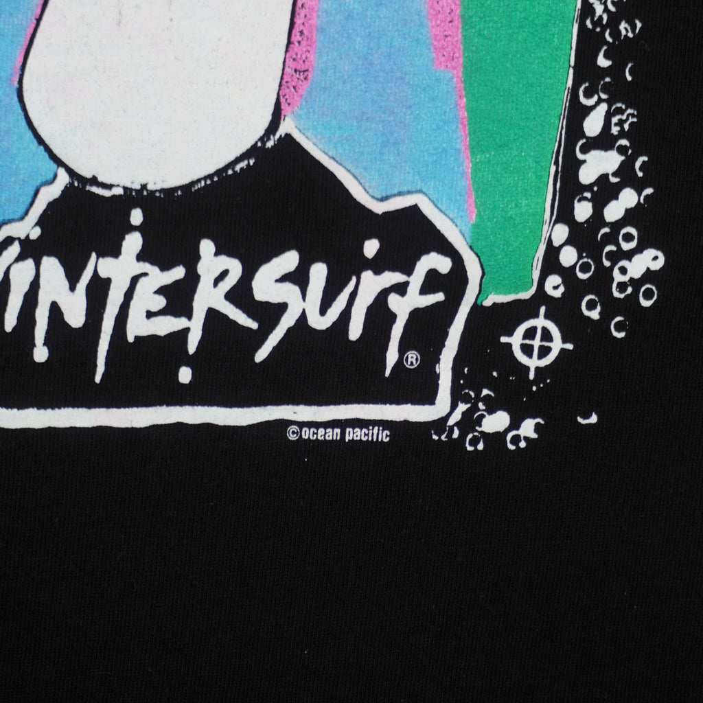 Vintage (OP) - Ocean Pacific Winter Surf T-Shirt 1990s Medium Vintage Retro