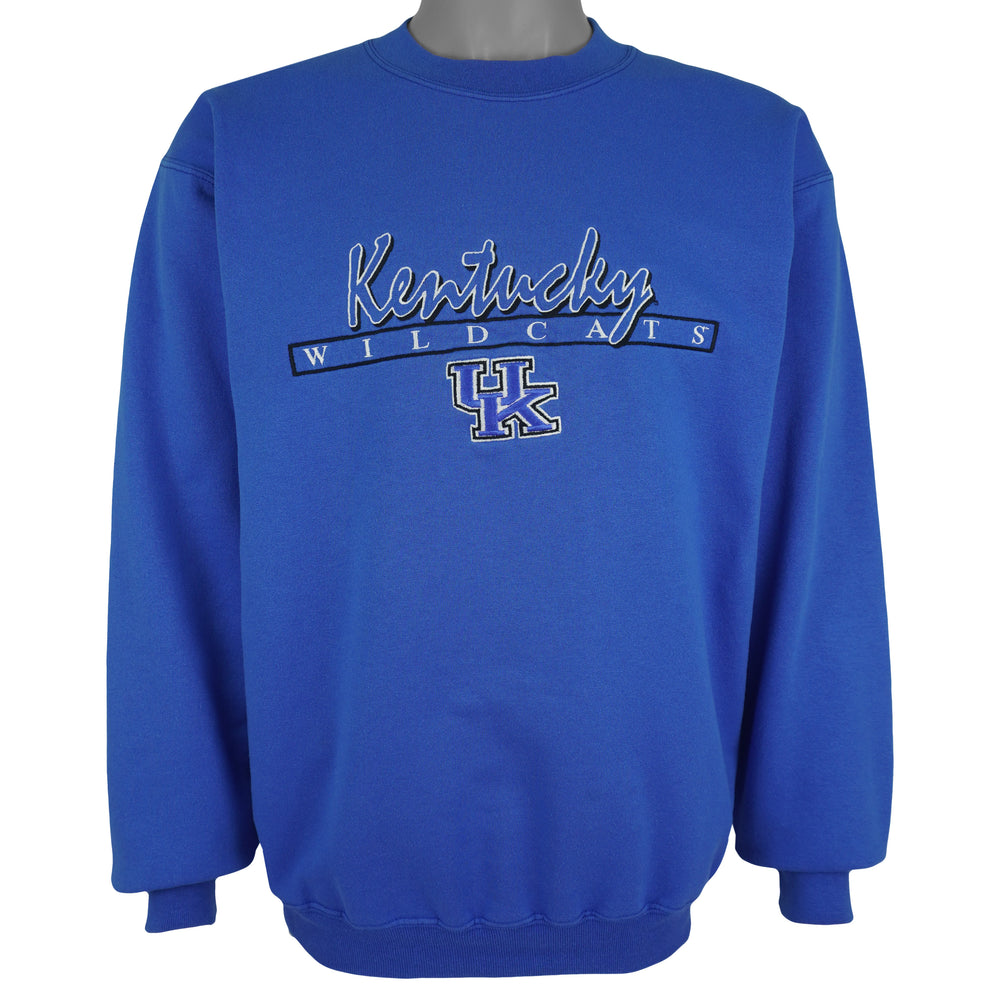 NCAA - Kentucky Wildcats Crew Neck Sweatshirt 1990s Medium Vintage Retro