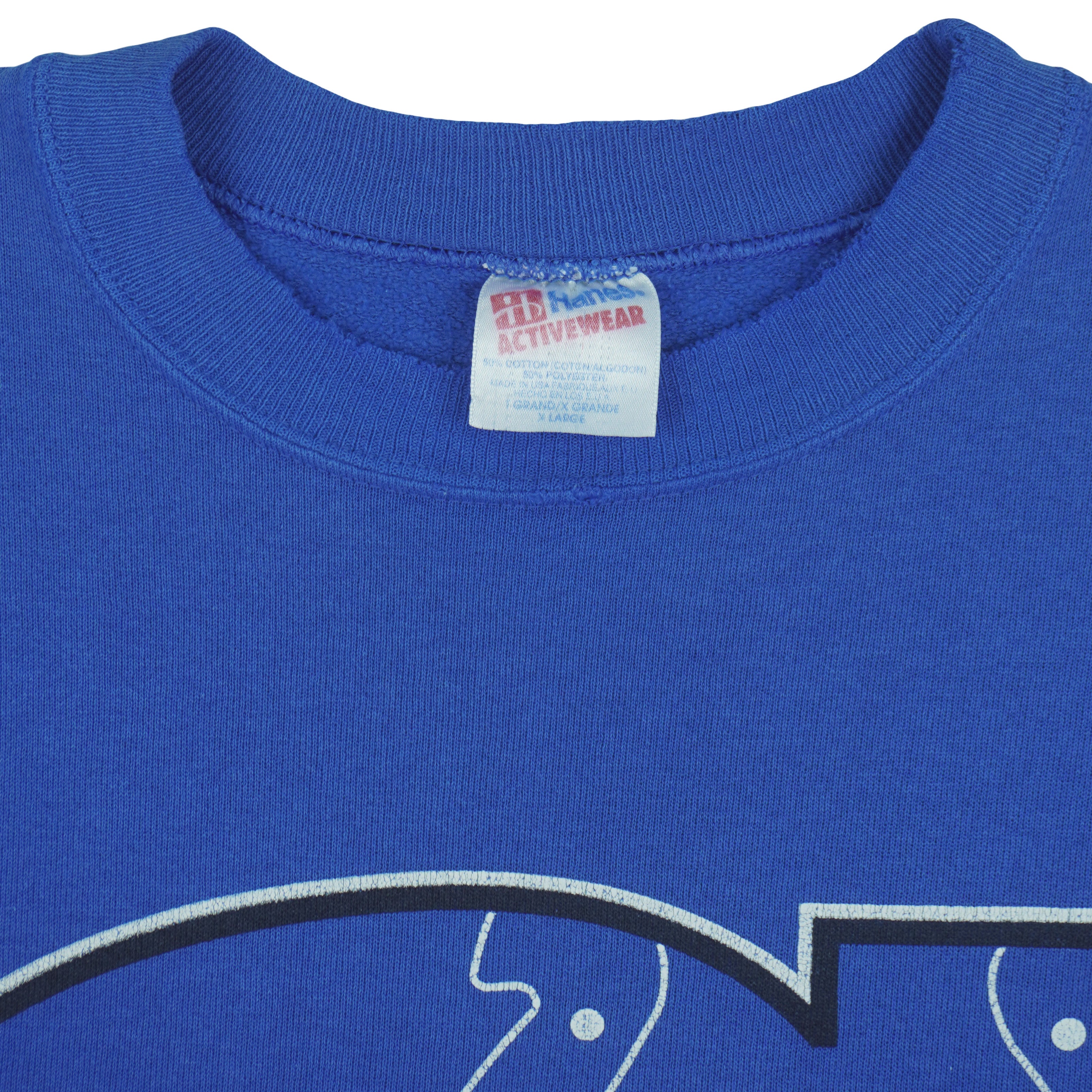 NFL (Hanes) - Indianapolis Colts Crew Neck Sweatshirt 1990s X-Large Vintage Retro Football