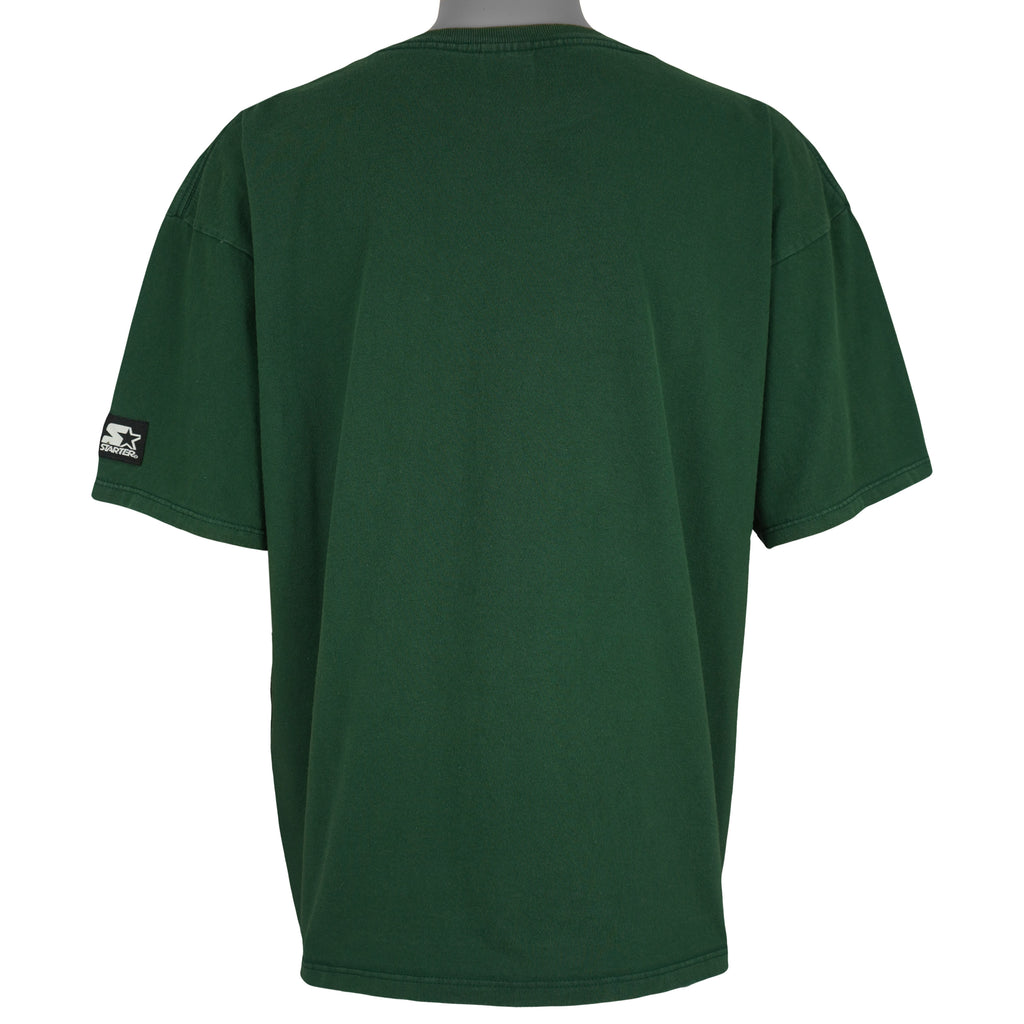 Starter (MLB) - Oakland Athletics Big Spell-Out T-Shirt 1992 X-Large Vintage Retro Baseball