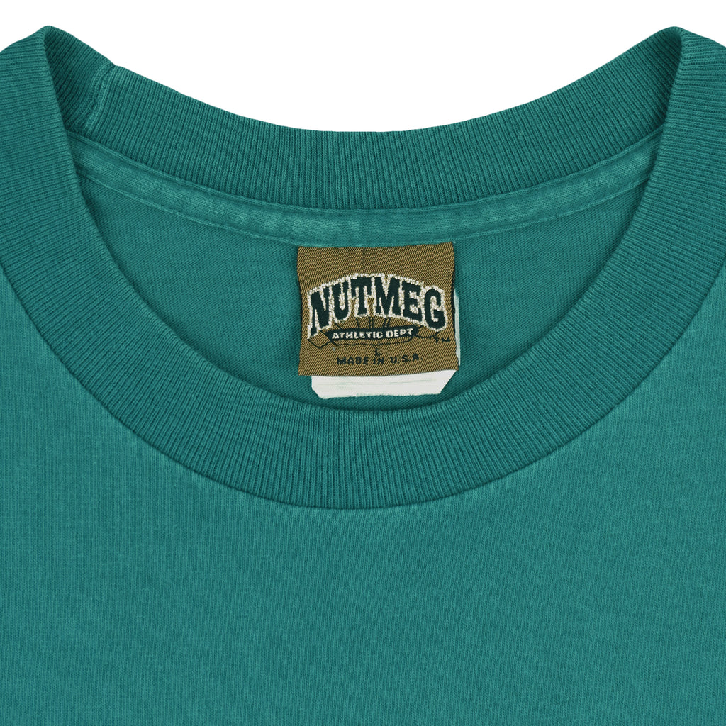 NBA (Nutmeg) - Charlotte Hornets T-Shirt 1990s Large Vintage Retro Basketball