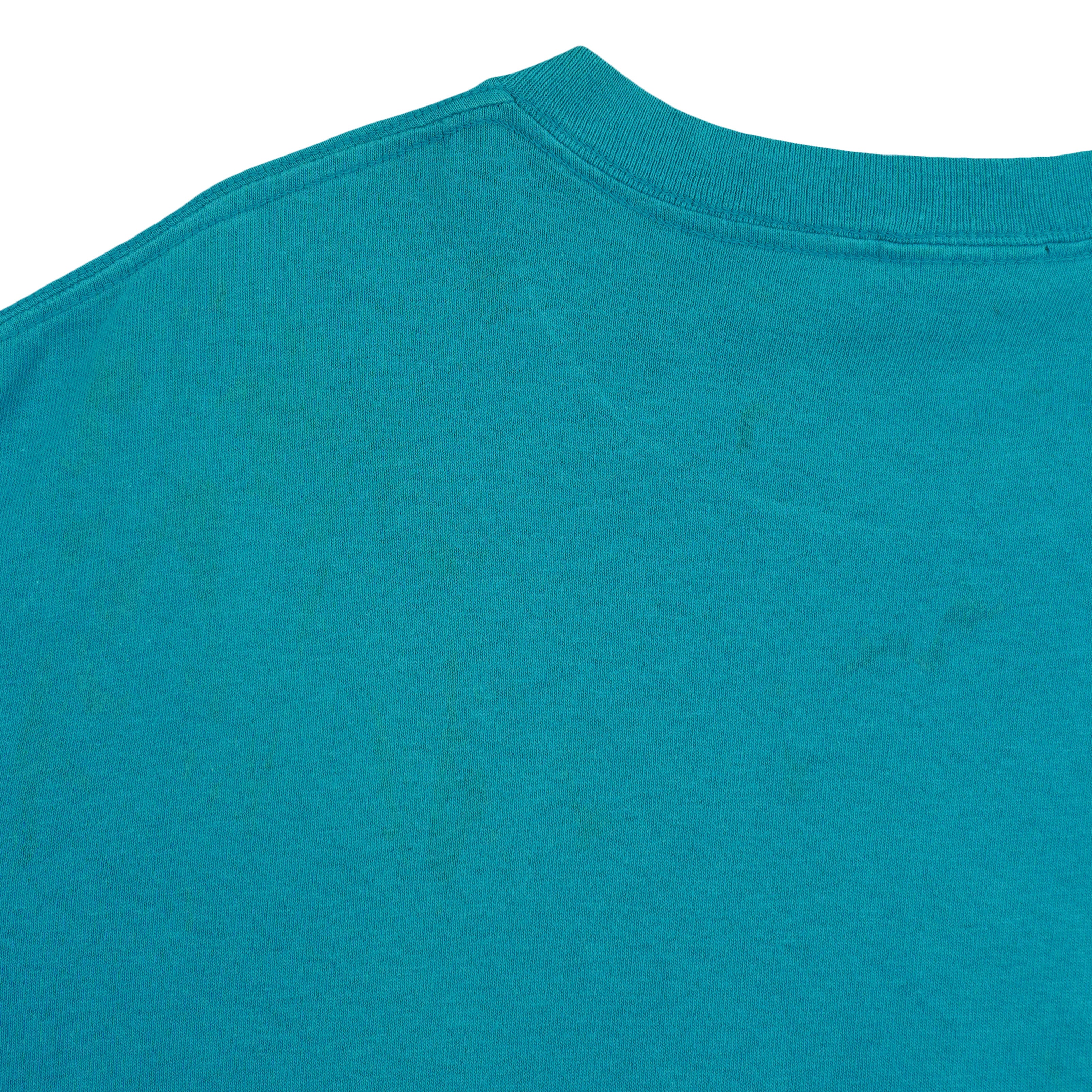 NHL (Nutmeg) - San Jose Sharks Locker Room T-Shirt 1990s Large Vintage Retro Hockey