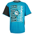 MLB (Front Row) - Florida Marlins Roll Em Ups T-Shirt 1992 X-Large Vintage retro Baseball