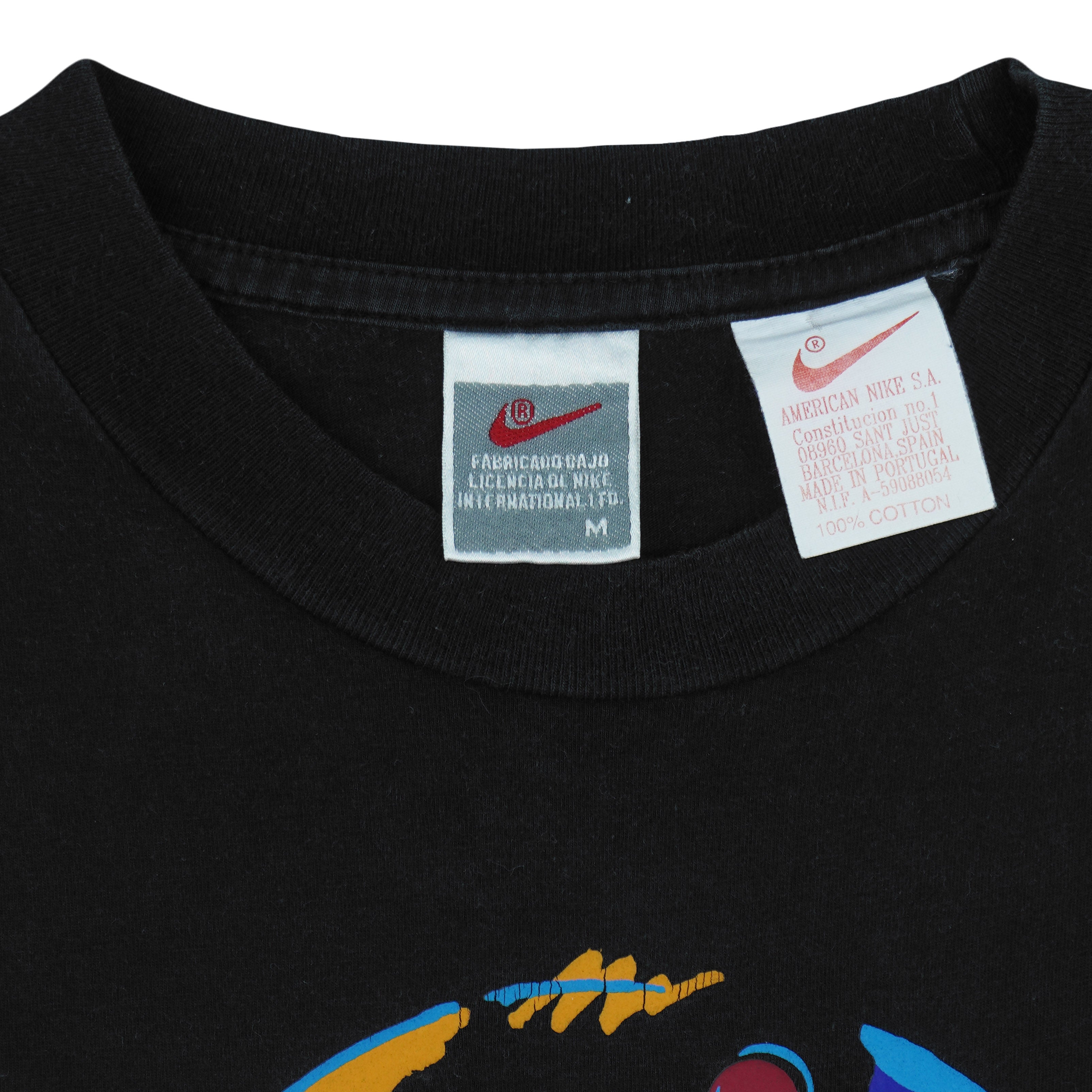 Nike - The Original Air Jordan T-Shirt 1990s Medium Vintage Retro
