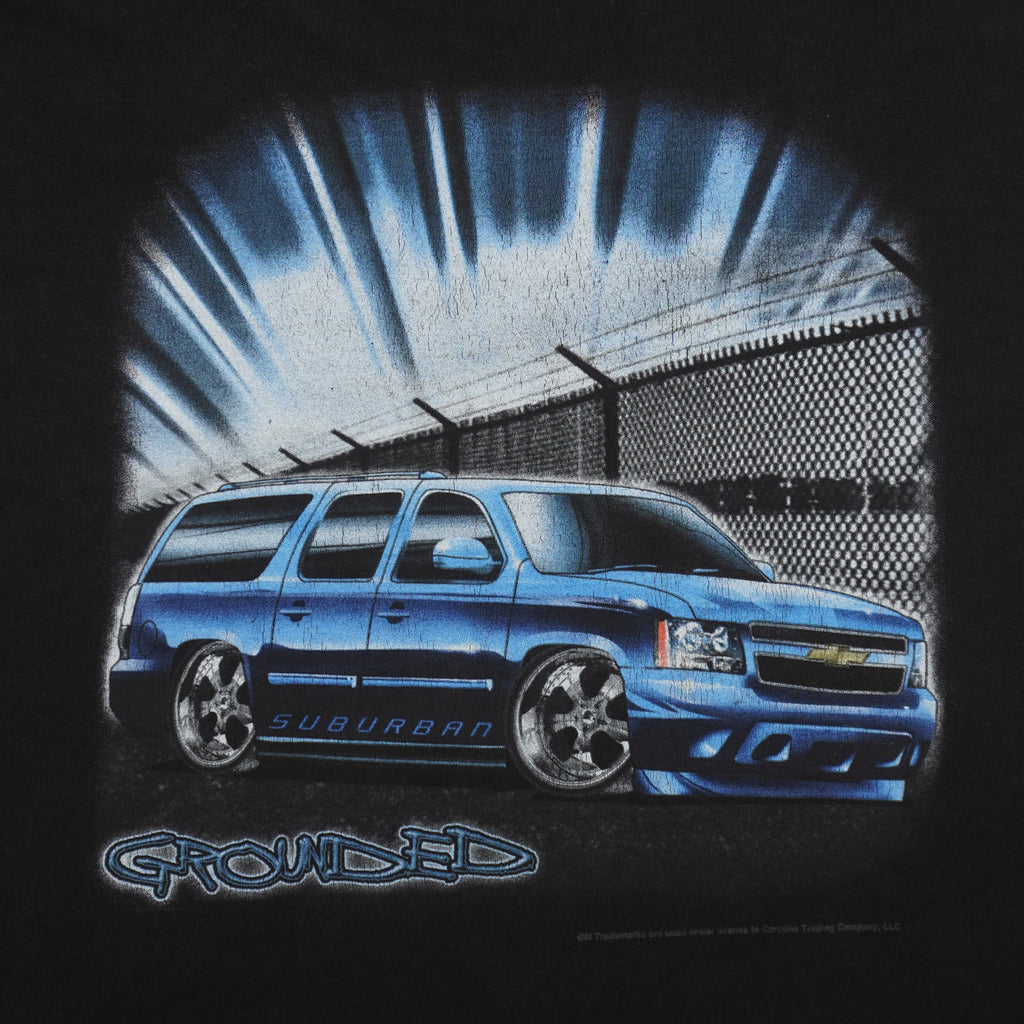 Vintage - Chevrolet Suburban Grounded T-Shirt 1990s XX-Large Vintage Retro