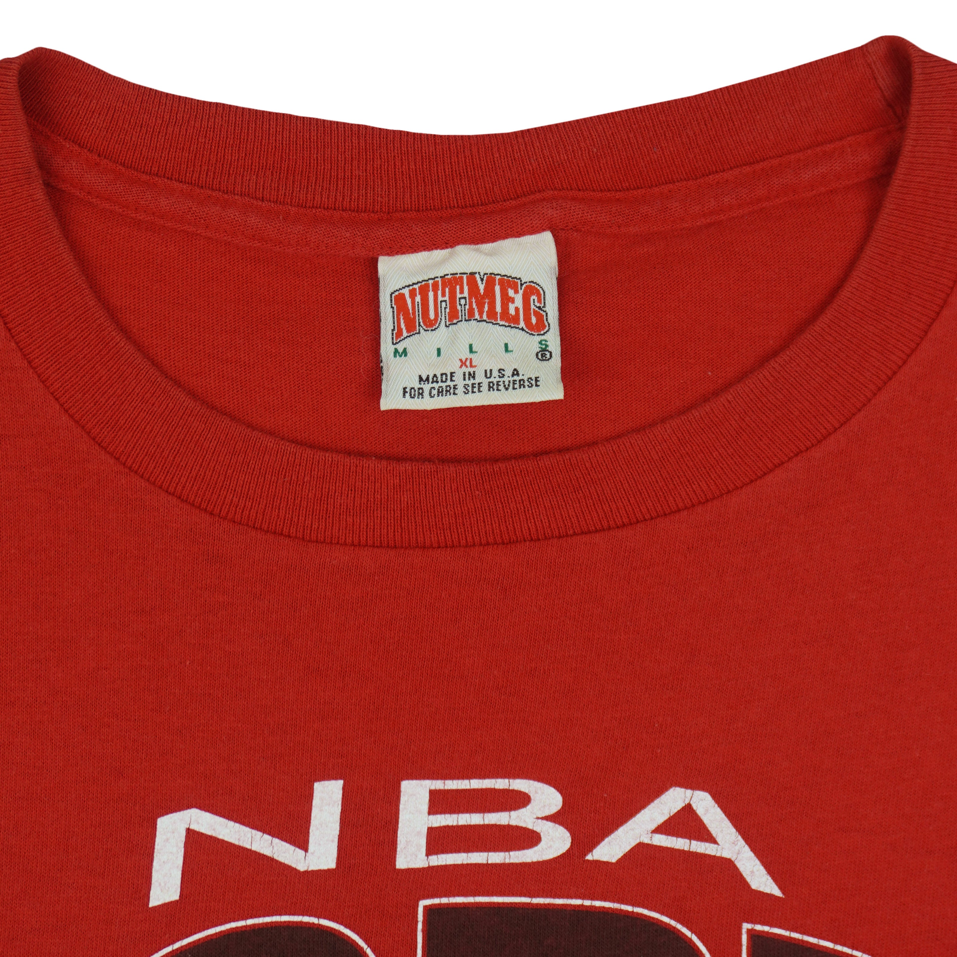 NBA (Nutmeg) - Houston Rockets World Champions T-Shirt 1994 X-Large Vintage Retro Basketball