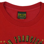 NFL (Home Team) - San Francisco 49ers Diamond Logo T-Shirt 1994 X-Large Vintage Retro Football