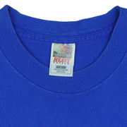 NFL (Fruit Of The Loom) - Indianapolis Colts Football Big Logo T-Shirt 1996 Large Vintage Retro Football
