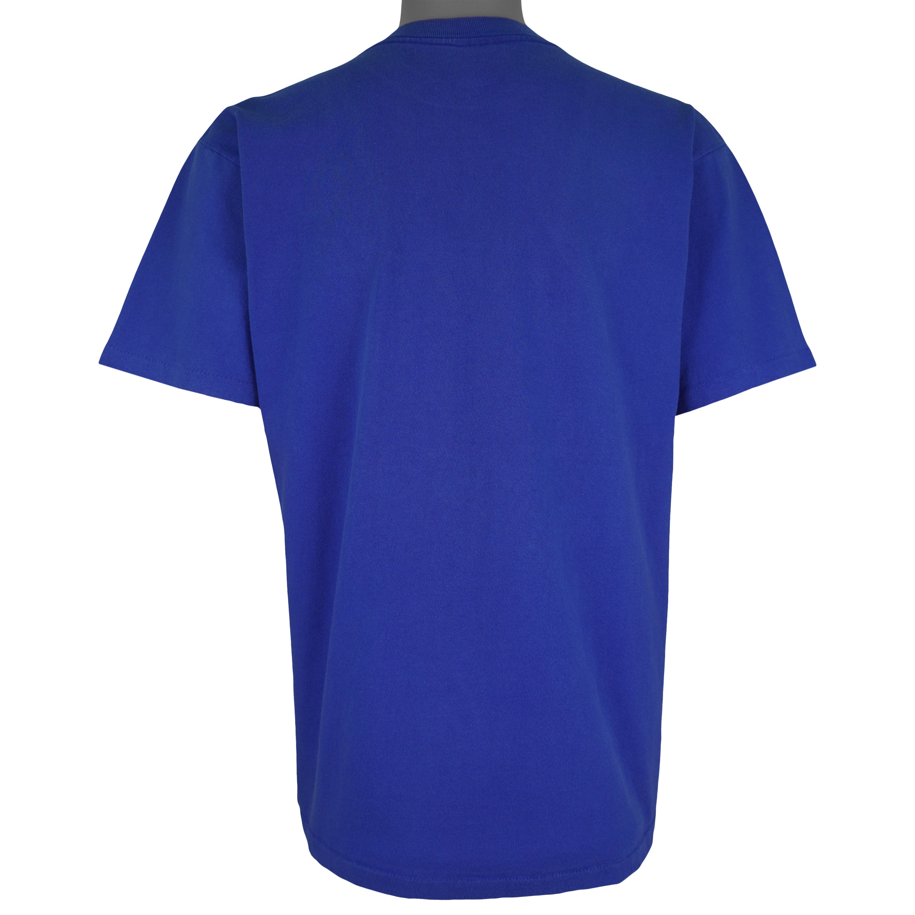 MLB (Nutmeg) - Texas Rangers Single Stitch T-Shirt 1991 Large Vintage Retro Baseball