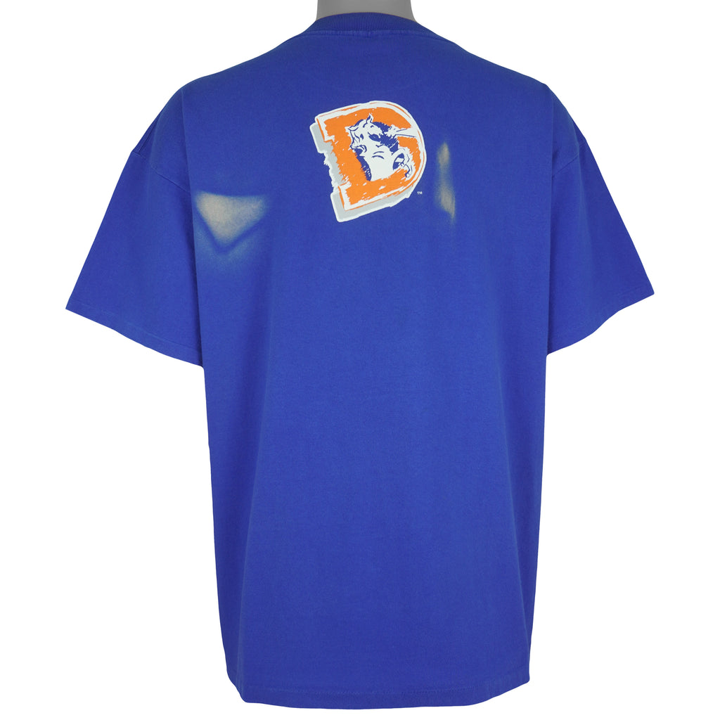 NFL (Apex One) - Denver Broncos Big Logo T-Shirt 1993 X-Large Vintage Retro Football