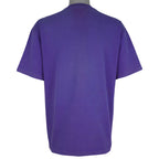 NBA (Nutmeg) - Los Angeles Lakers Single Stitch T-Shirt 1990s Large Vintage Retro Basketball