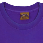 NBA (Nutmeg) - Los Angeles Lakers Single Stitch T-Shirt 1990s Large Vintage Retro Basketball