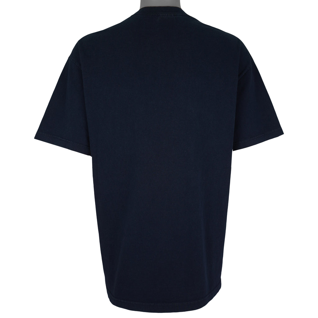 NHL (Waves) - Winnipeg Jets Big Spell-Out T-Shirt 1990s X-Large Vintage Retro Hockey