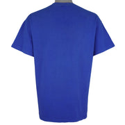 NHL (Logo 7) - St. Louis Blues Single Stitch T-Shirt 1992 Large Vintage Retro Hockey