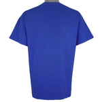 NHL (Logo 7) - St. Louis Blues Single Stitch T-Shirt 1992 Large Vintage Retro Hockey