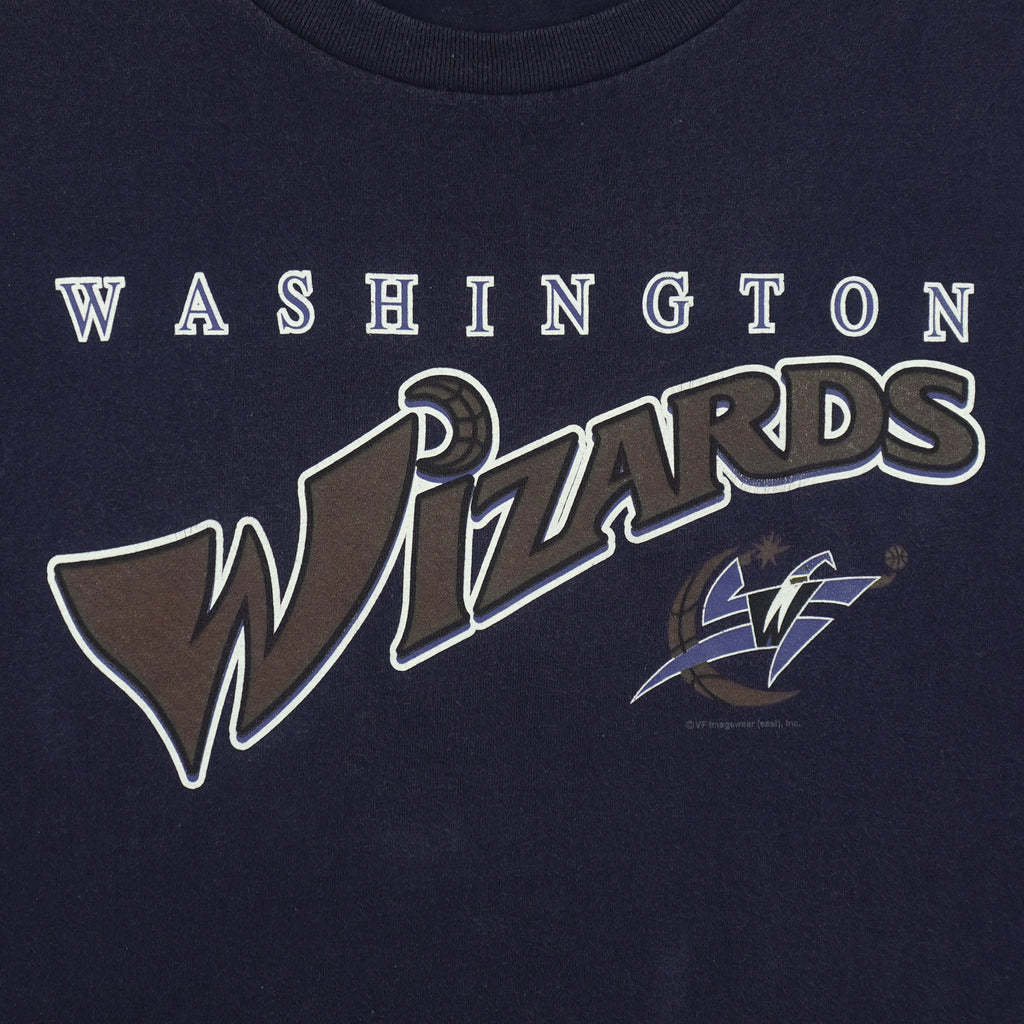 NBA (Lee) - Washington Wizards T-Shirt 1990s X-Large Vintage Retro Basketball