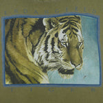 Vintage (Harlequin) - Tigers Animal Print T-Shirt 1990s Large Vintage Retro