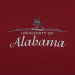 NCAA - Alabama Crimson Tide Embroidered Sweatshirt 1990s Large Vintage Retro