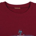 NCAA - Alabama Crimson Tide Embroidered Sweatshirt 1990s Large Vintage Retro