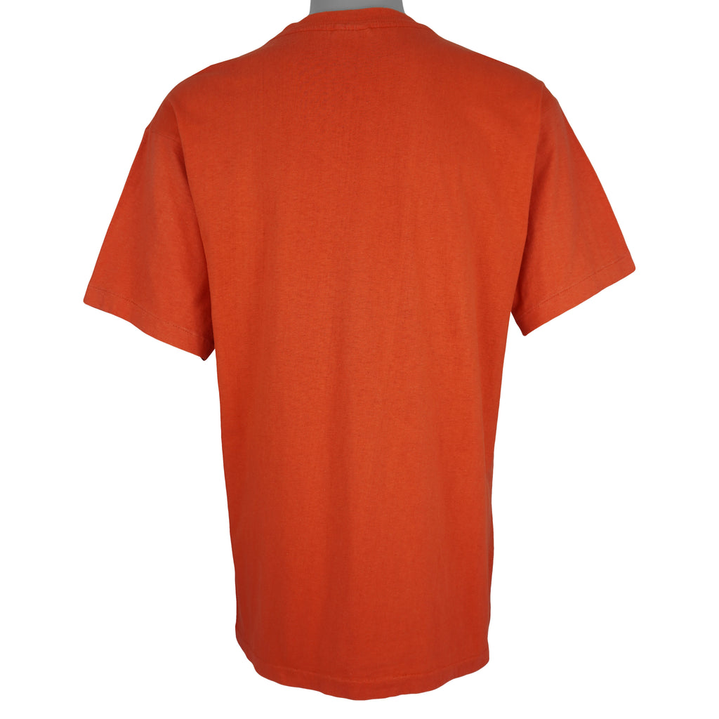 NHL - Orange Florida Panthers T-Shirt 1990s Large Vintage Retro Hockey