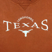 NCAA (VESI) - Texas Longhorns Embroidered Crew Neck Sweatshirt 1990s Medium Vintage Retro