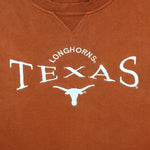 NCAA (VESI) - Texas Longhorns Embroidered Crew Neck Sweatshirt 1990s Medium Vintage Retro
