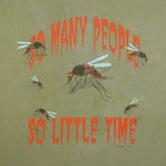 Vintage (Gildan) - Mosquito So Many People So Little Time Crew Neck Sweatshirt 1990s X-Large Vintage Retro