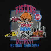 NBA (Logo 7) - Detroit Pistons NBA Finals Motown Showdown T-Shirt 1990 X-Large vintage Retro Basketball