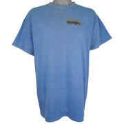 Vintage (Wrangler) - Brush Popper Cowboy T-Shirt 1990s X-Large Vintage Retro