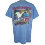 Vintage (Wrangler) - Brush Popper Cowboy T-Shirt 1990s X-Large Vintage Retro