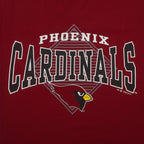NFL (Logo 7) - Phoenix Cardinals Single Stitch T-Shirt 1992 Medium Vintage Retro Football