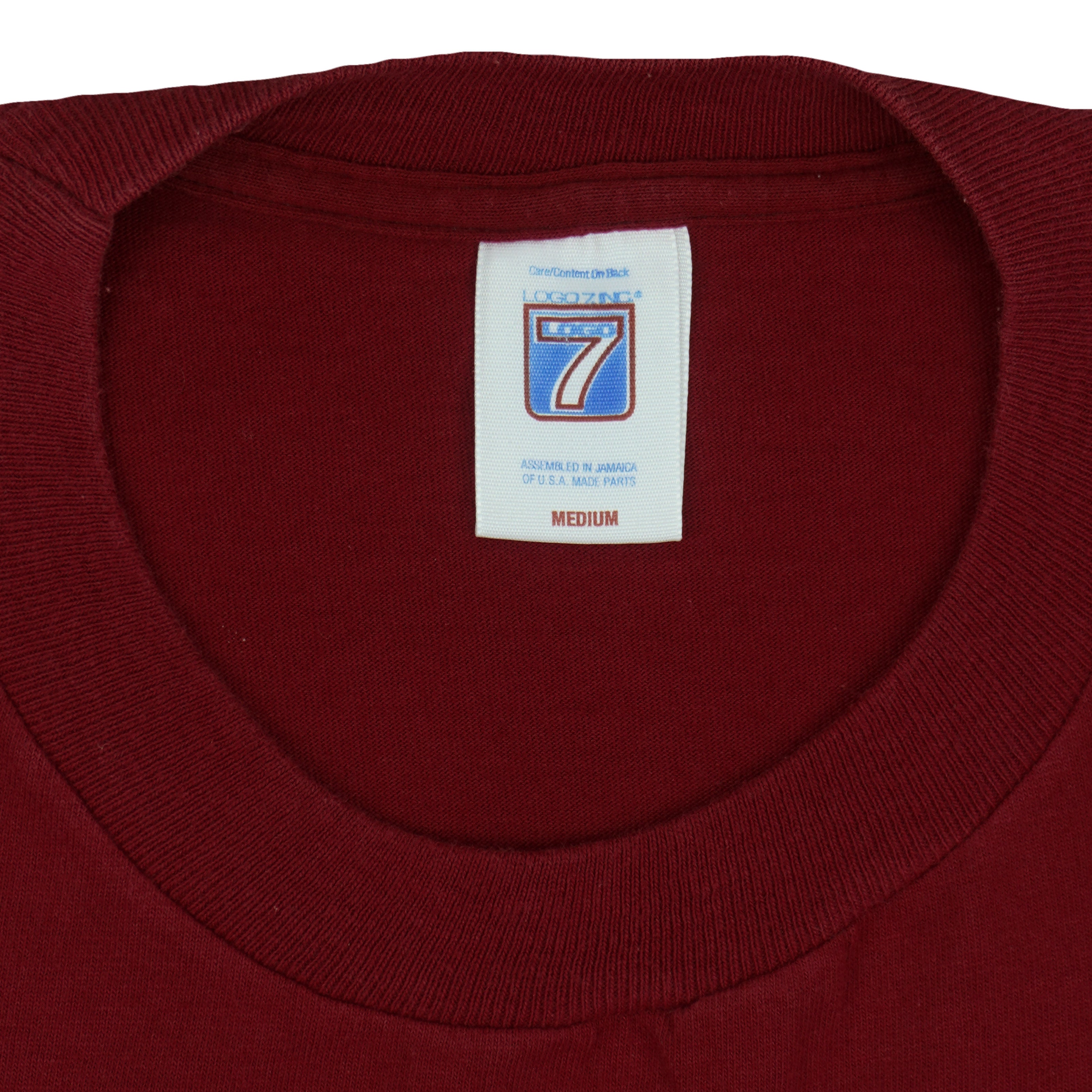 NFL (Logo 7) - Phoenix Cardinals Single Stitch T-Shirt 1992 Medium Vintage Retro Football