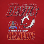 NHL - New Jersey Devils Stanley Cup Champions T-Shirt 1995 X-Large Vintage Retro Hockey