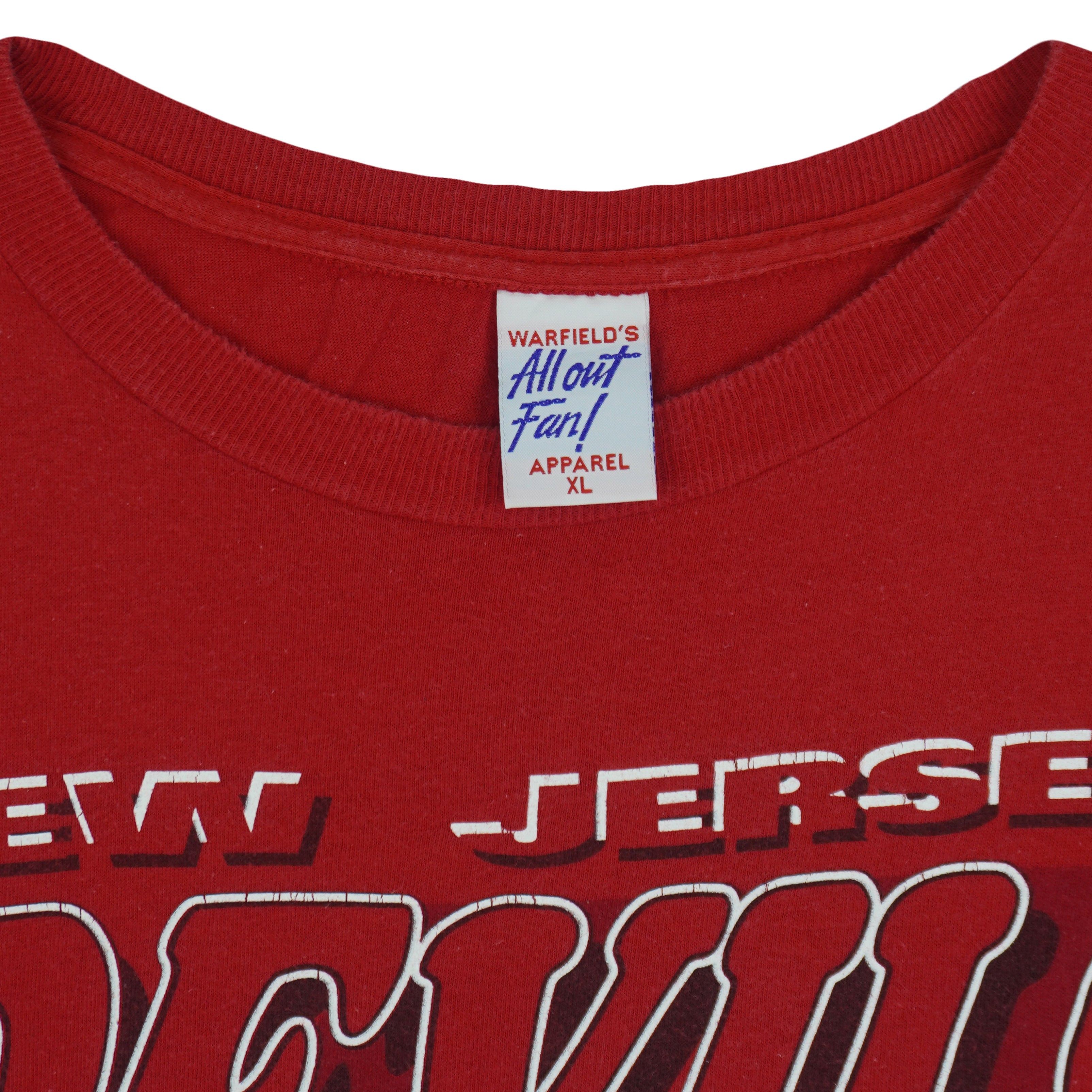 NHL - New Jersey Devils Stanley Cup Champions T-Shirt 1995 X-Large Vintage Retro Hockey
