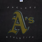 Starter (MLB) - Oakland Athletics Big Logo T-Shirt 1990s Large Vintage Retro Baseball