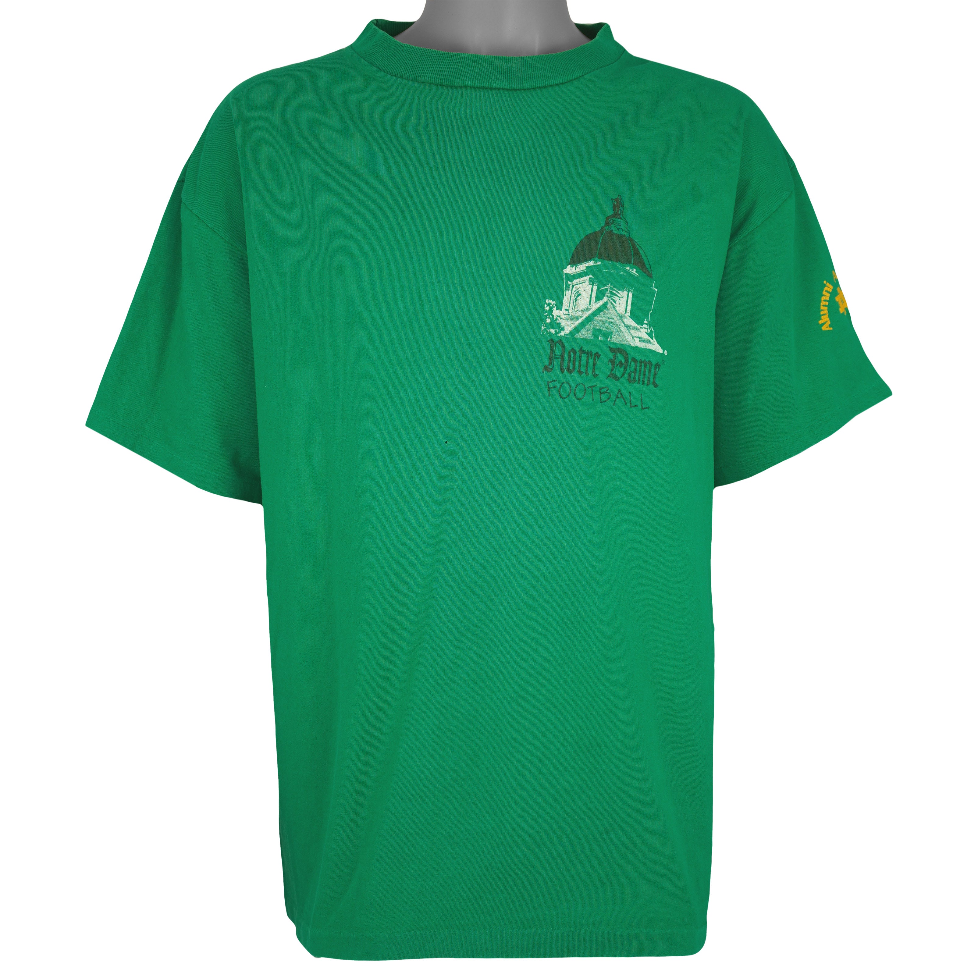 NCAA - Notre Dame Fighting Irish Stadium T-Shirt 1990s X-Large Vintage Retro
