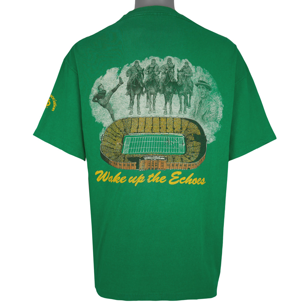NCAA - Notre Dame Fighting Irish Stadium T-Shirt 1990s X-Large Vintage Retro