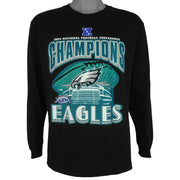 NFL - Philadelphia Eagles Long Sleeved Shirt 2004 Large Vintage Retro Football