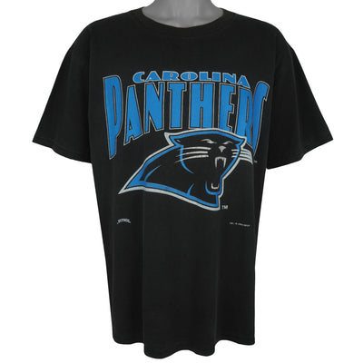 NFL (Nutmeg) - Carolina Panthers Big Logo T-Shirt 1993 X-Large
