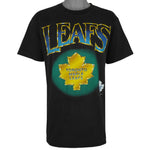 NHL (Pro Look) - Toronto Maple Leafs Gold Leaf T-Shirt 1994 Large
