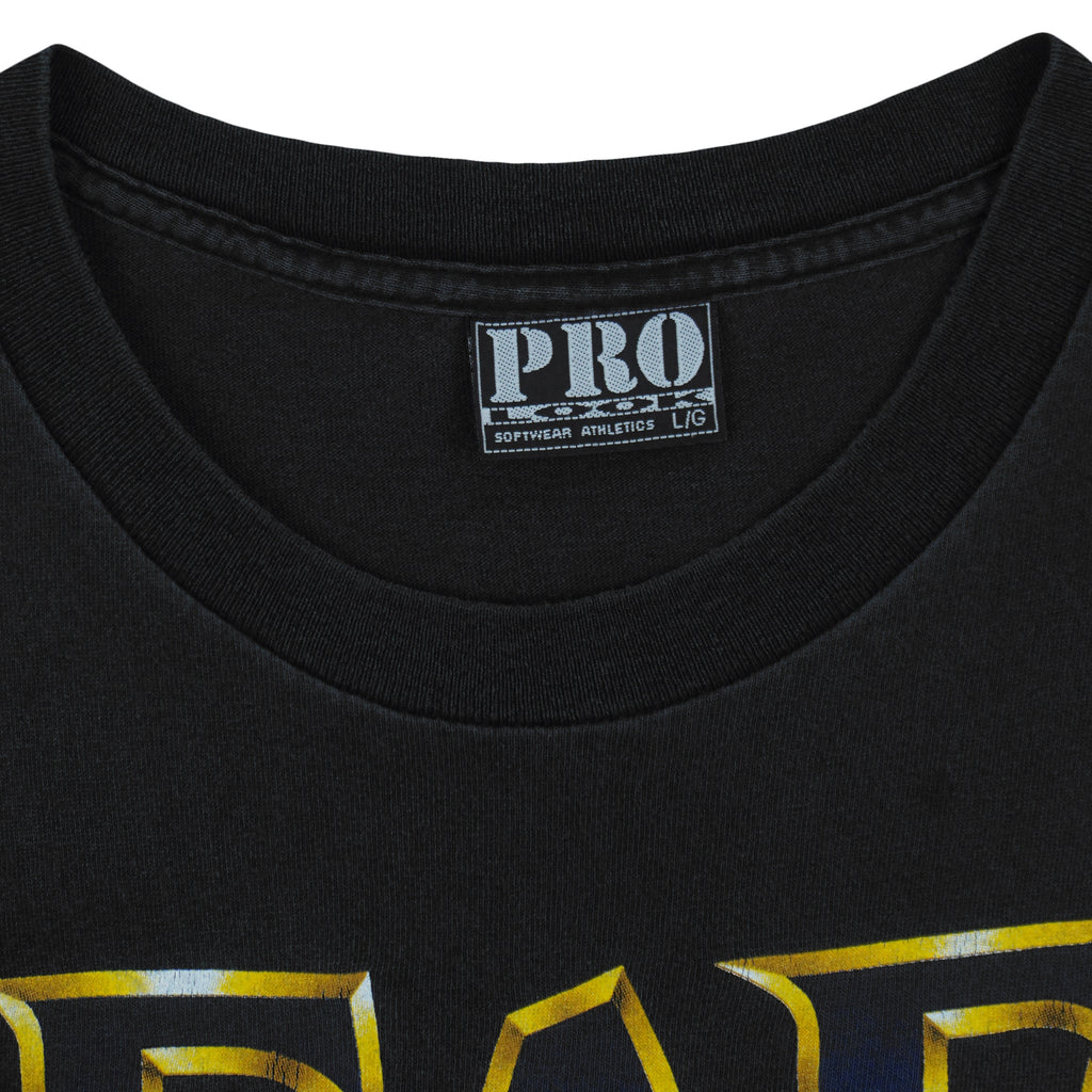 NHL (Pro Look) - Toronto Maple Leafs Gold Leaf T-Shirt 1994 Large Vintage Retro Hockey