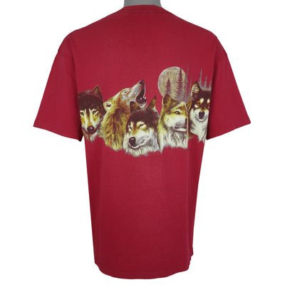 Vintage (Calcru) - Habitat Wolf Pack T-Shirt 1992 X-Large