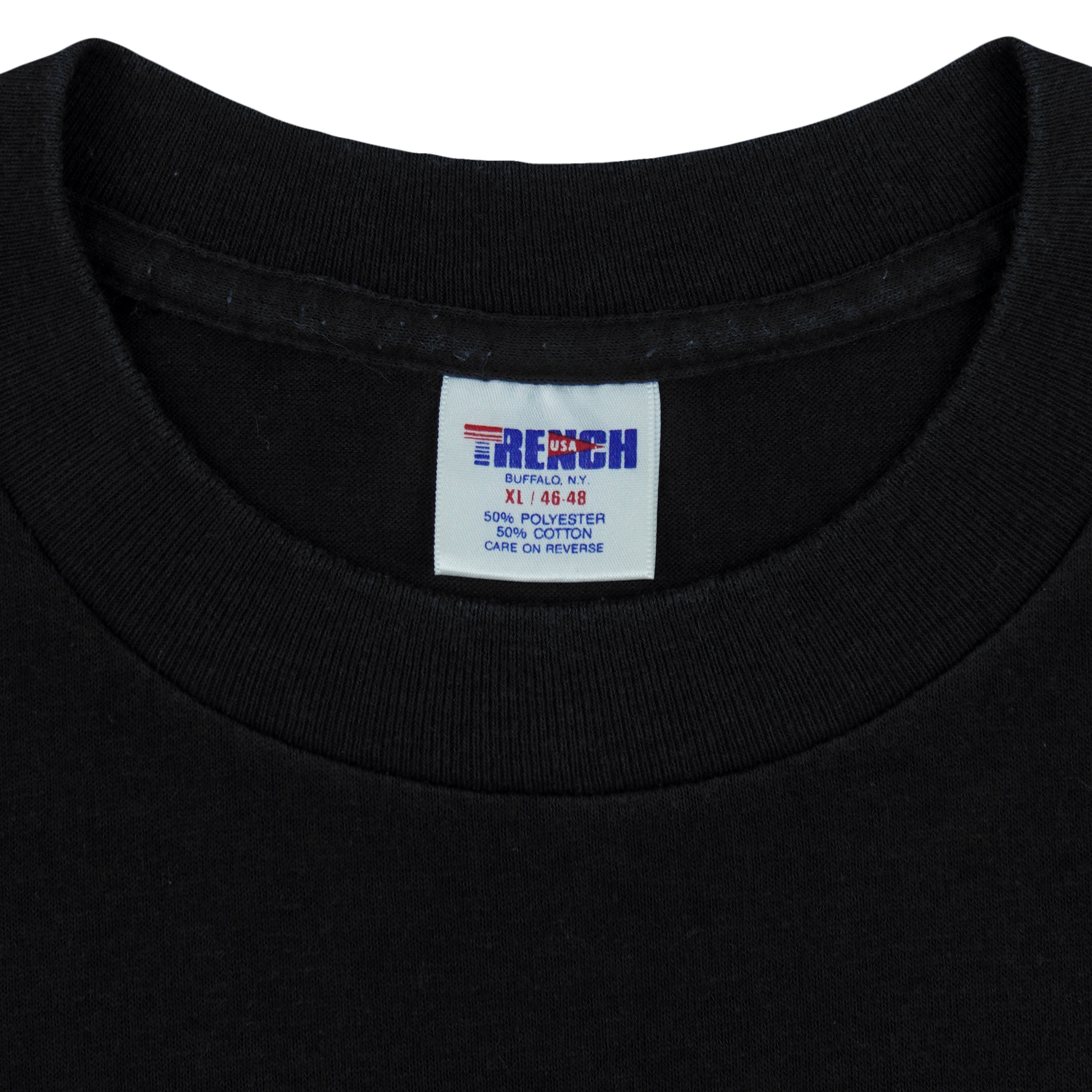 NFL (Trench) - New Orleans Saints Twenty-Fifth Anniversary T-Shirt 1990s X-Large Vintage Retro Football