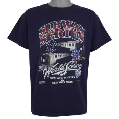 MLB (Delta) - Yankees VS Mets Subway Series T-Shirt 2000 Large