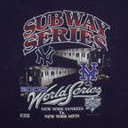 MLB (Delta) - Yankees VS Mets Subway Series T-Shirt 2000 Large Vintage Retro Baseball