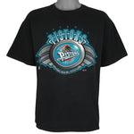 NBA (Hanes) - Detroit Pistons T-Shirt 1990s Large Vintage Retro Basketball