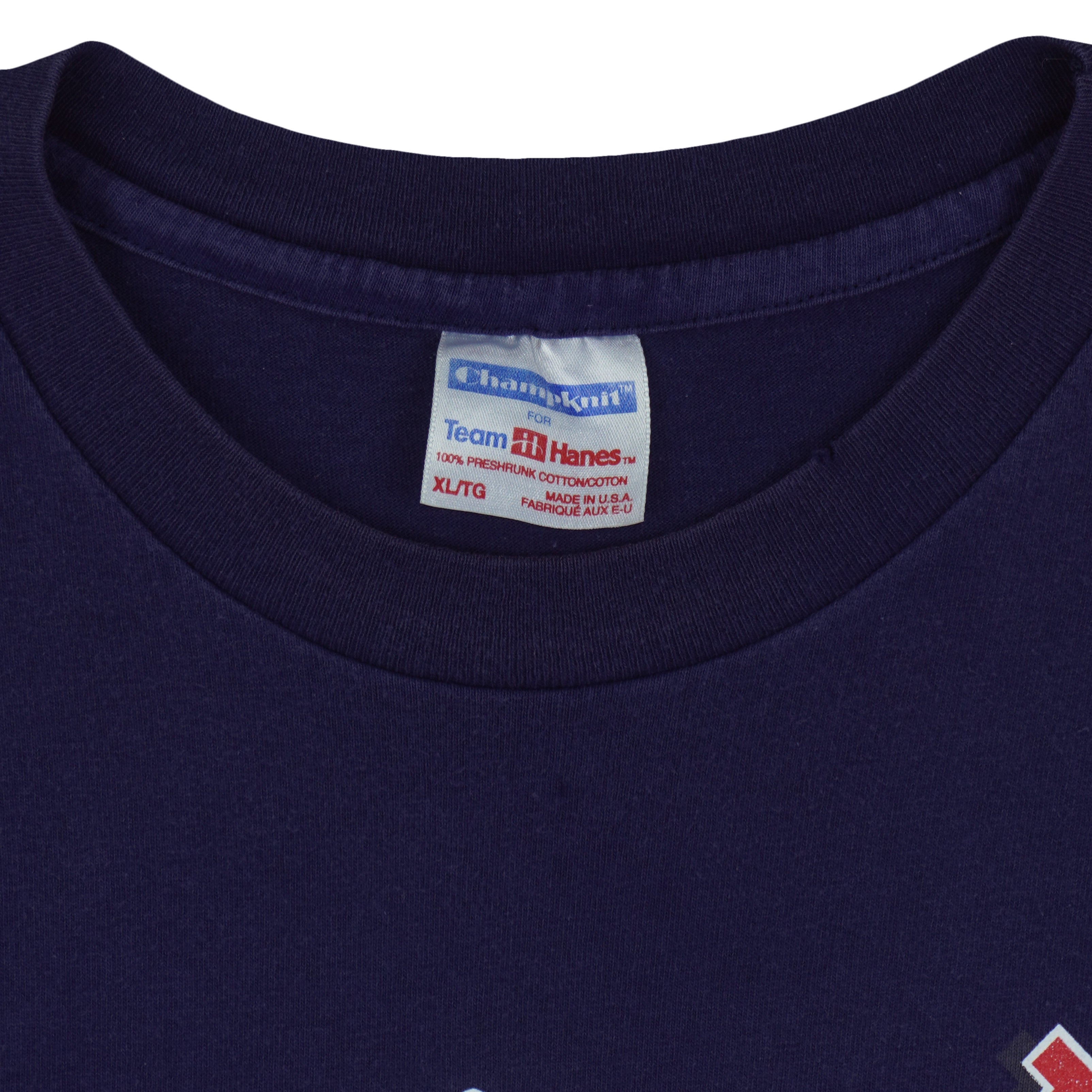 MLB (Champknit) - Minnesota Twins Spell-Out T-Shirt 1990s X-Large Vintage Retro Baseball