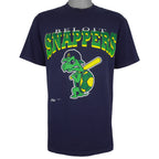 MLB (Majestic) - Beloit Snappers Single Stitch T-Shirt 1996 Large Vintage Retro Baseball