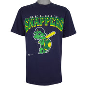 MLB (Majestic) - Beloit Snappers Single Stitch T-Shirt 1996 Large Vintage Retro Baseball