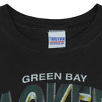 NFL (True Fan) - Green Bay Packers Helmet T-Shirt 1990s Large Vintage Retro Football